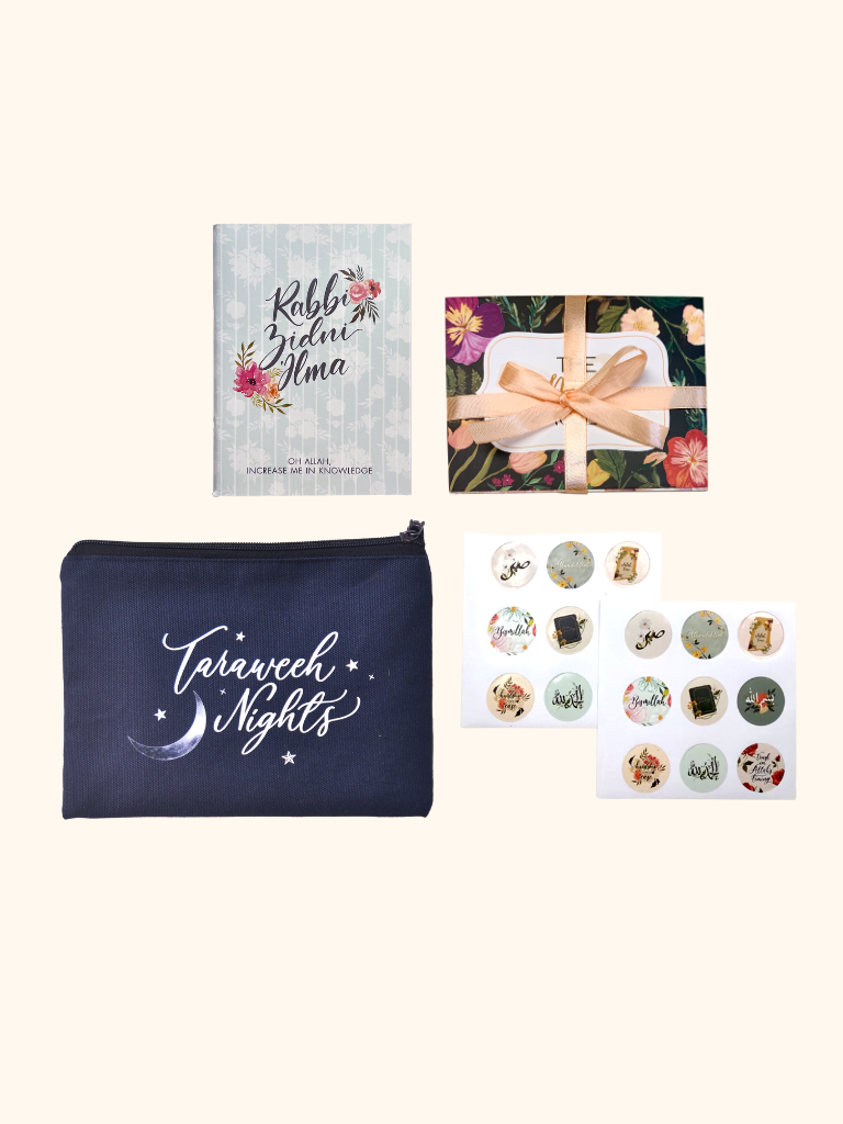 Halaqa Bundle | Minibook, Pouch, Dua Cards, Stickers