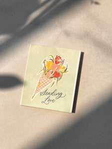 Mini Greeting Cards - Set of 4 Cards