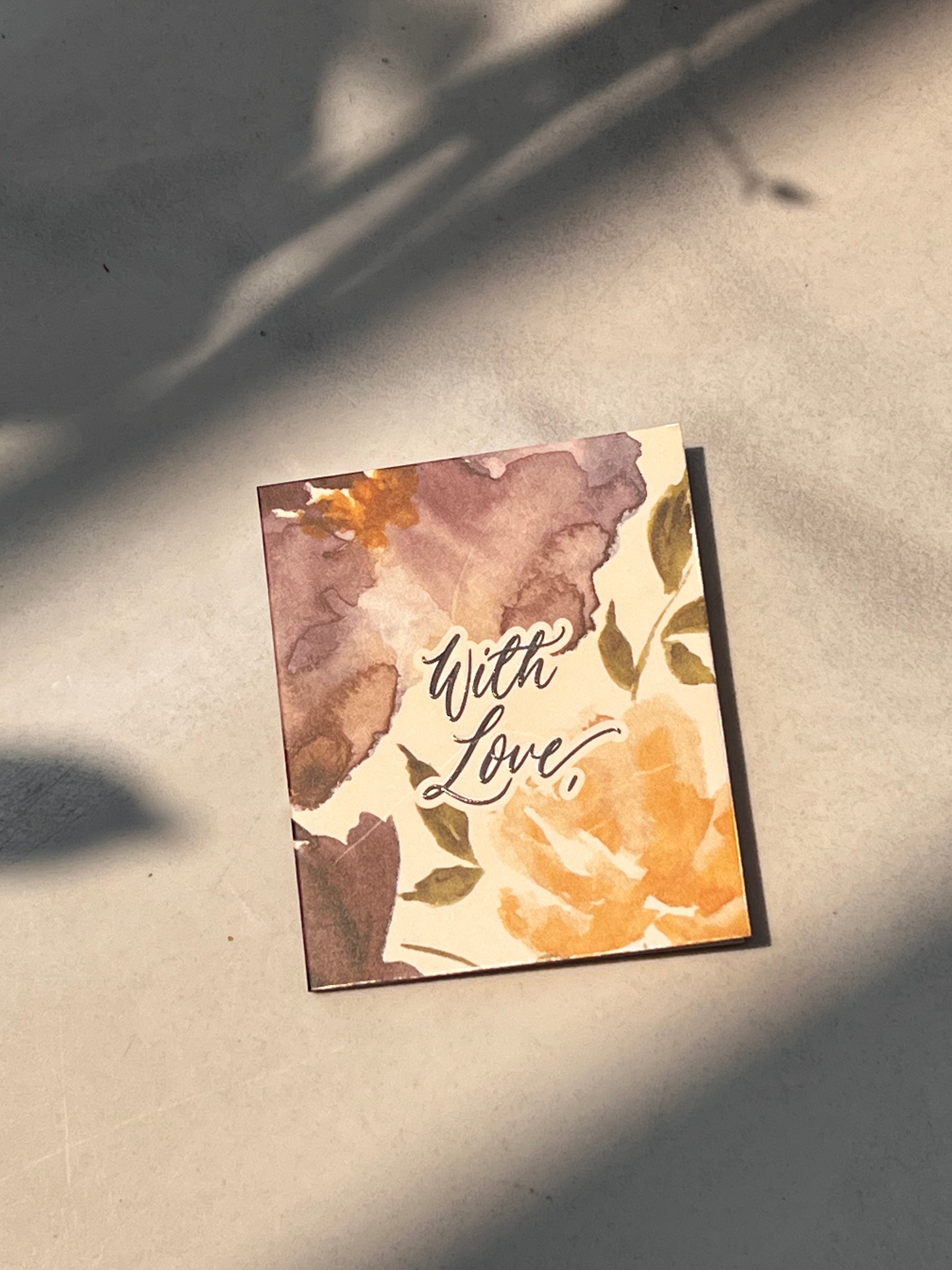 Mini Greeting Cards - Set of 4 Cards