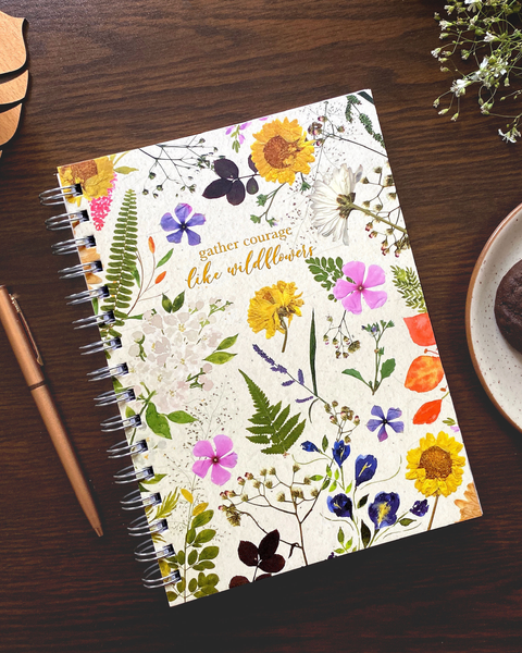 Gather Courage<br>Like Wildflowers | Undated Planner