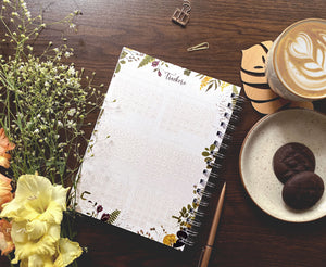 Gather Courage<br>Like Wildflowers | Undated Planner