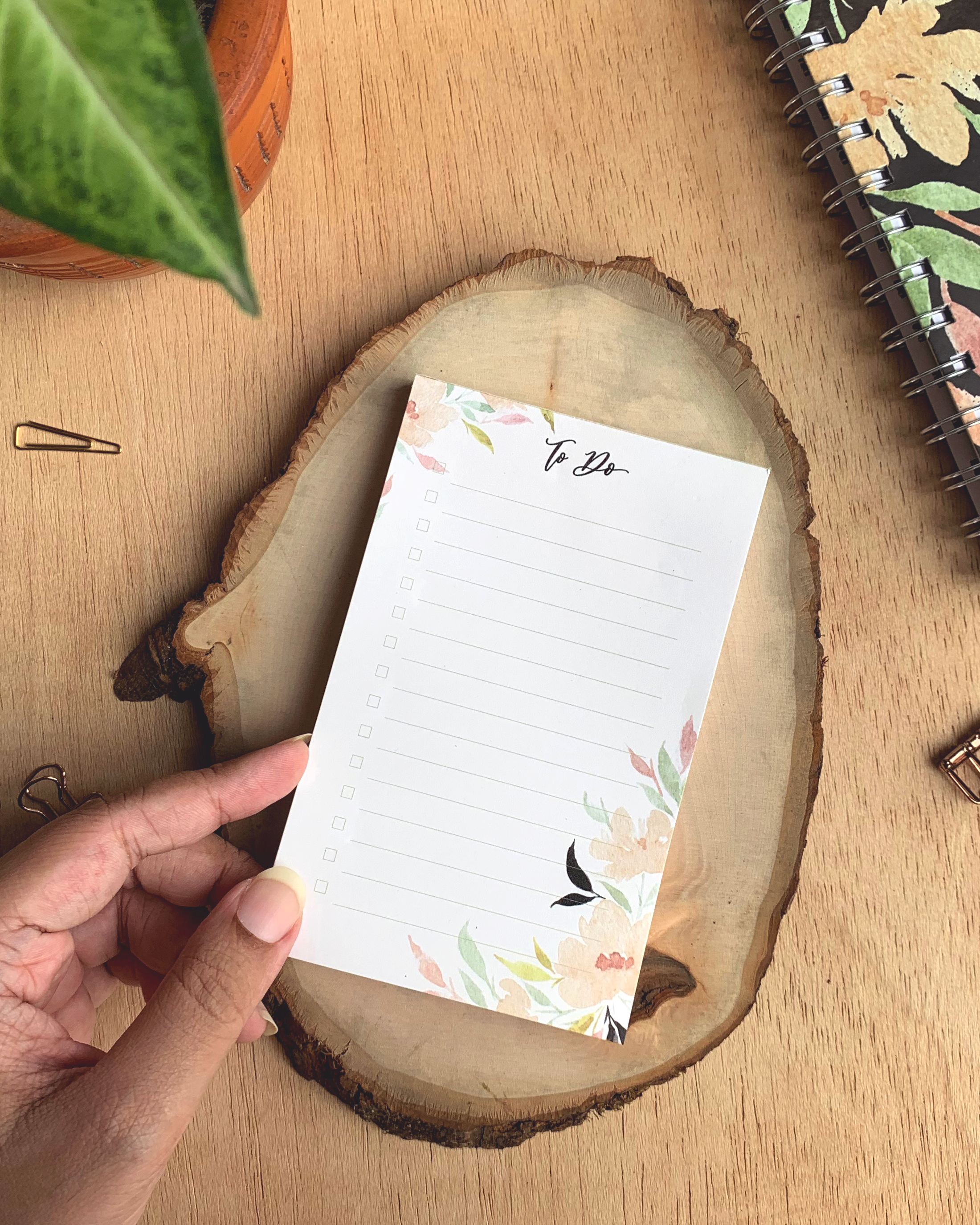 To Do | Floral Listpads