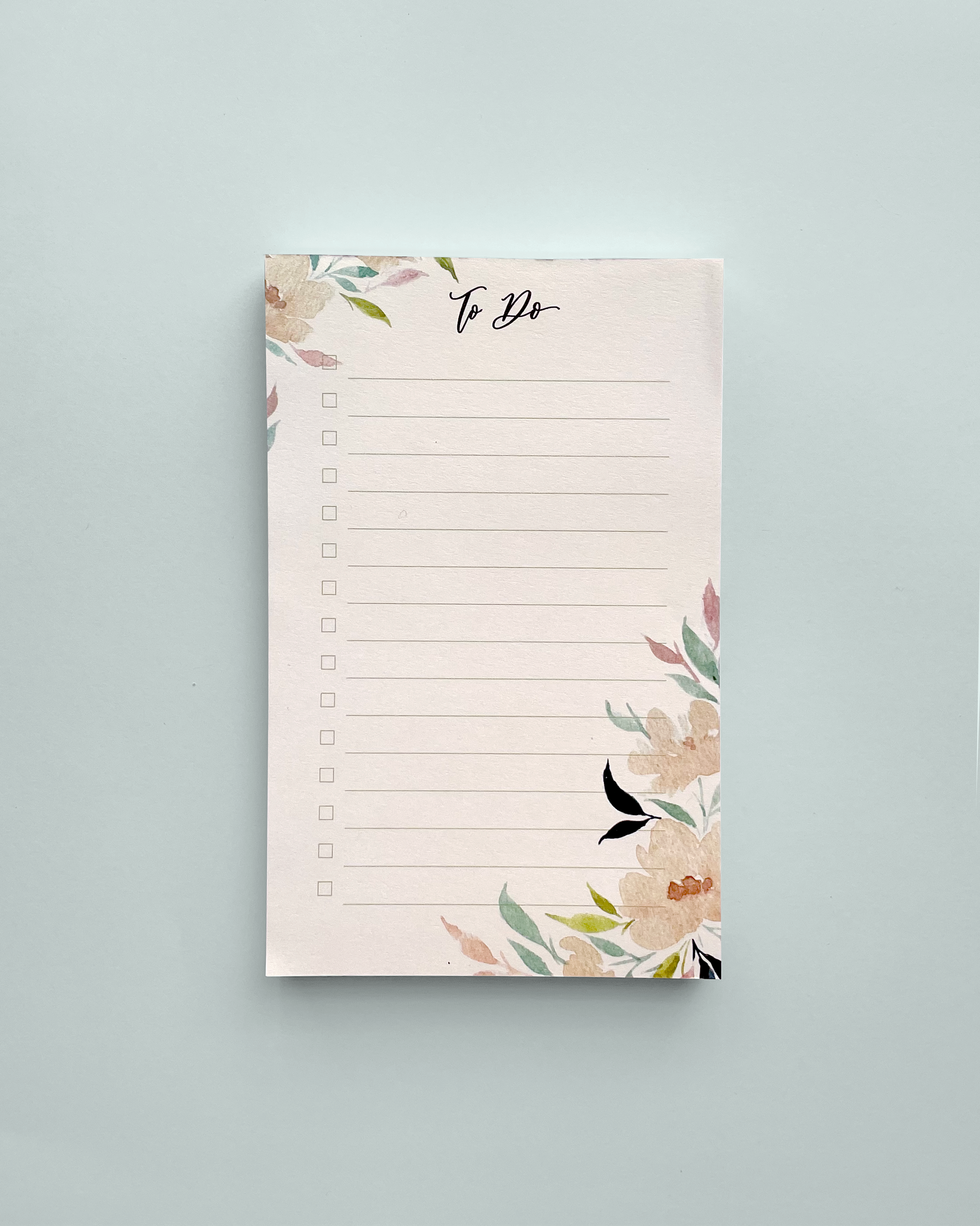 To Do | Floral Listpads