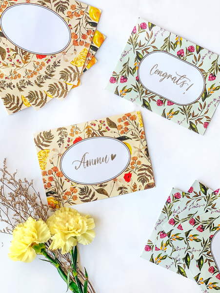 Floral Envelopes