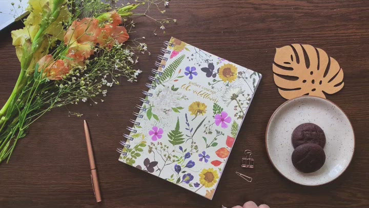 Gather Courage<br>Like Wildflowers | Undated Planner