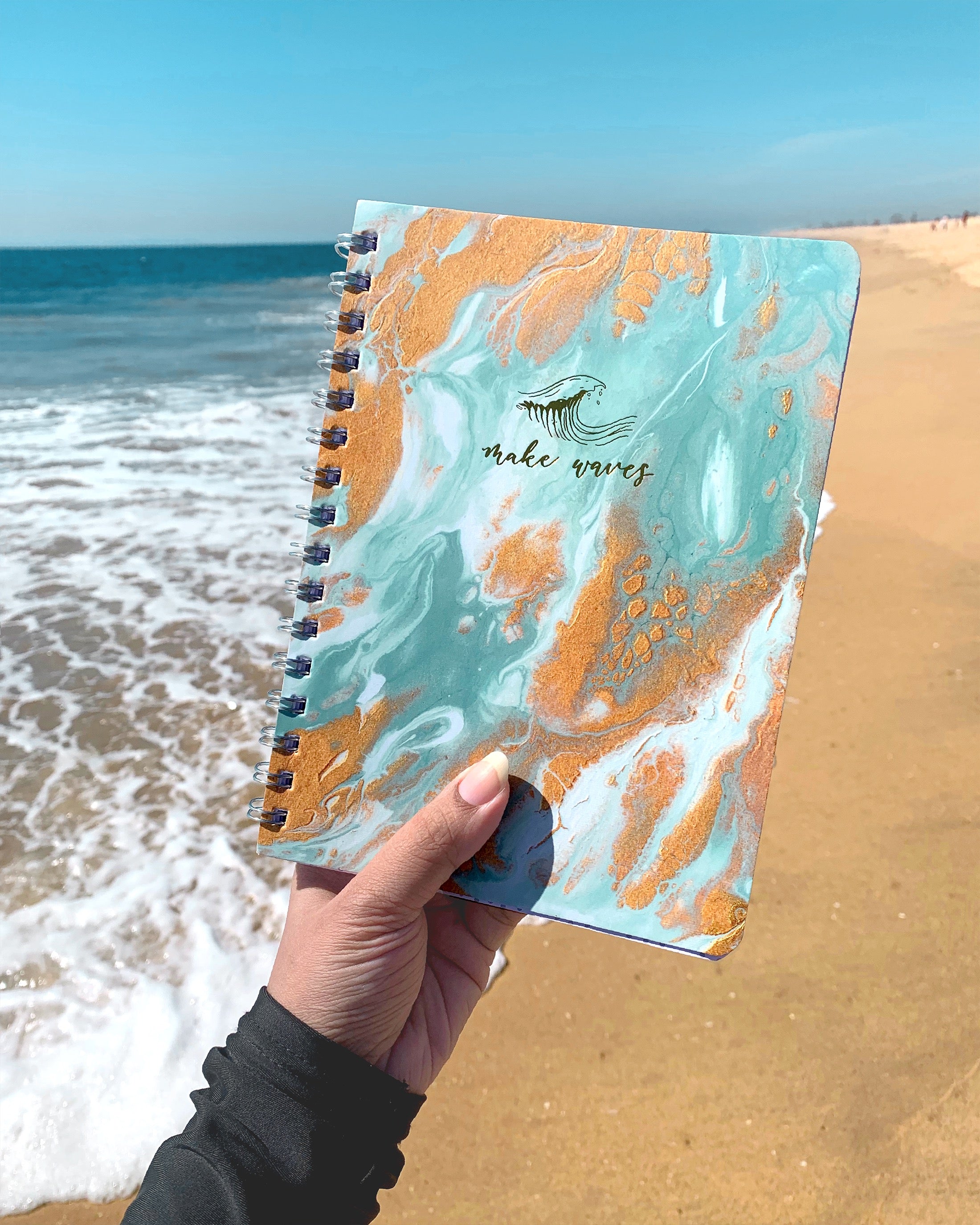 “Make Waves” Segmented Journal - Oops! Sale