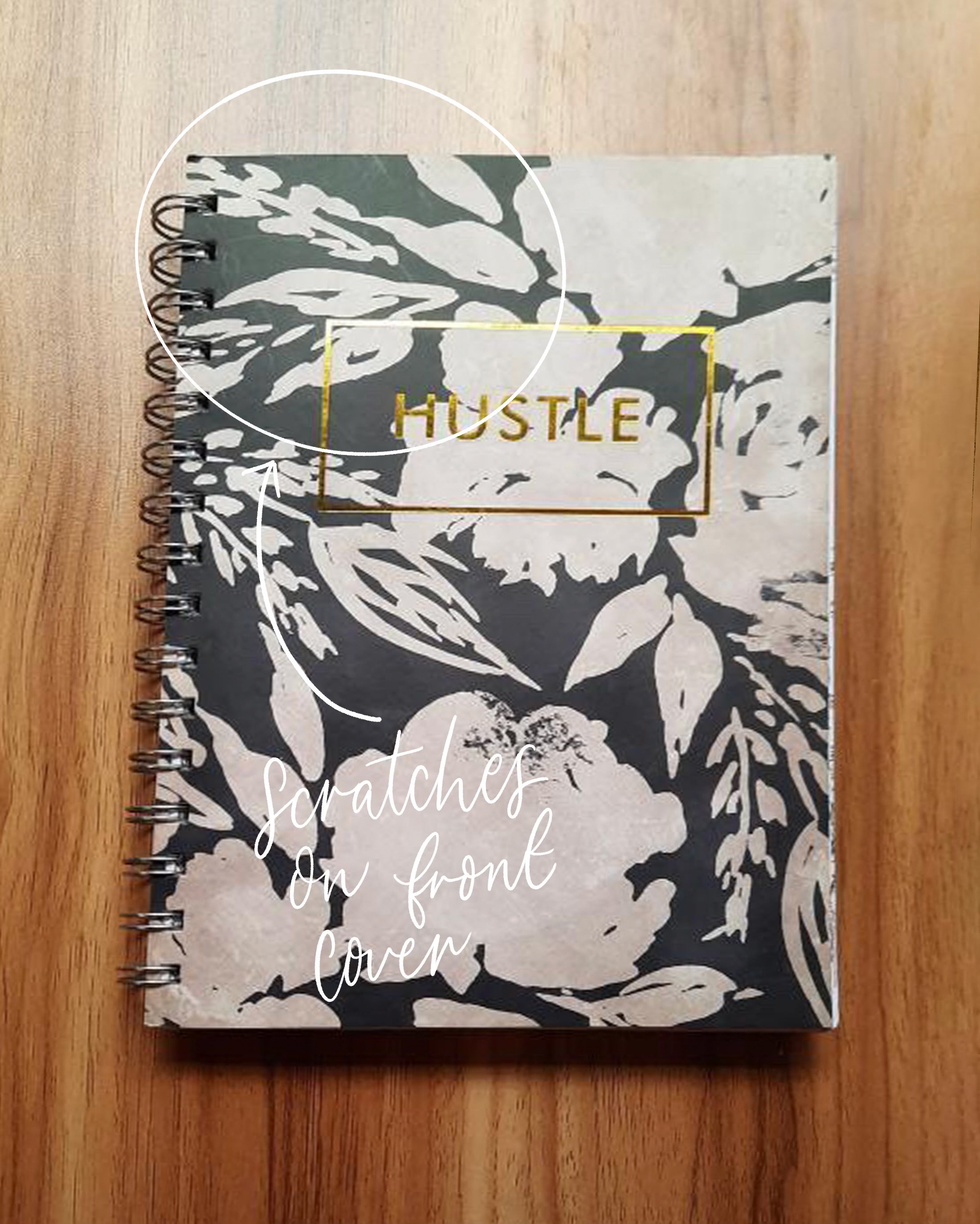 “Hustle” Undated Planner - Oops! Sale