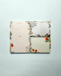 Full Floral Notepad Set