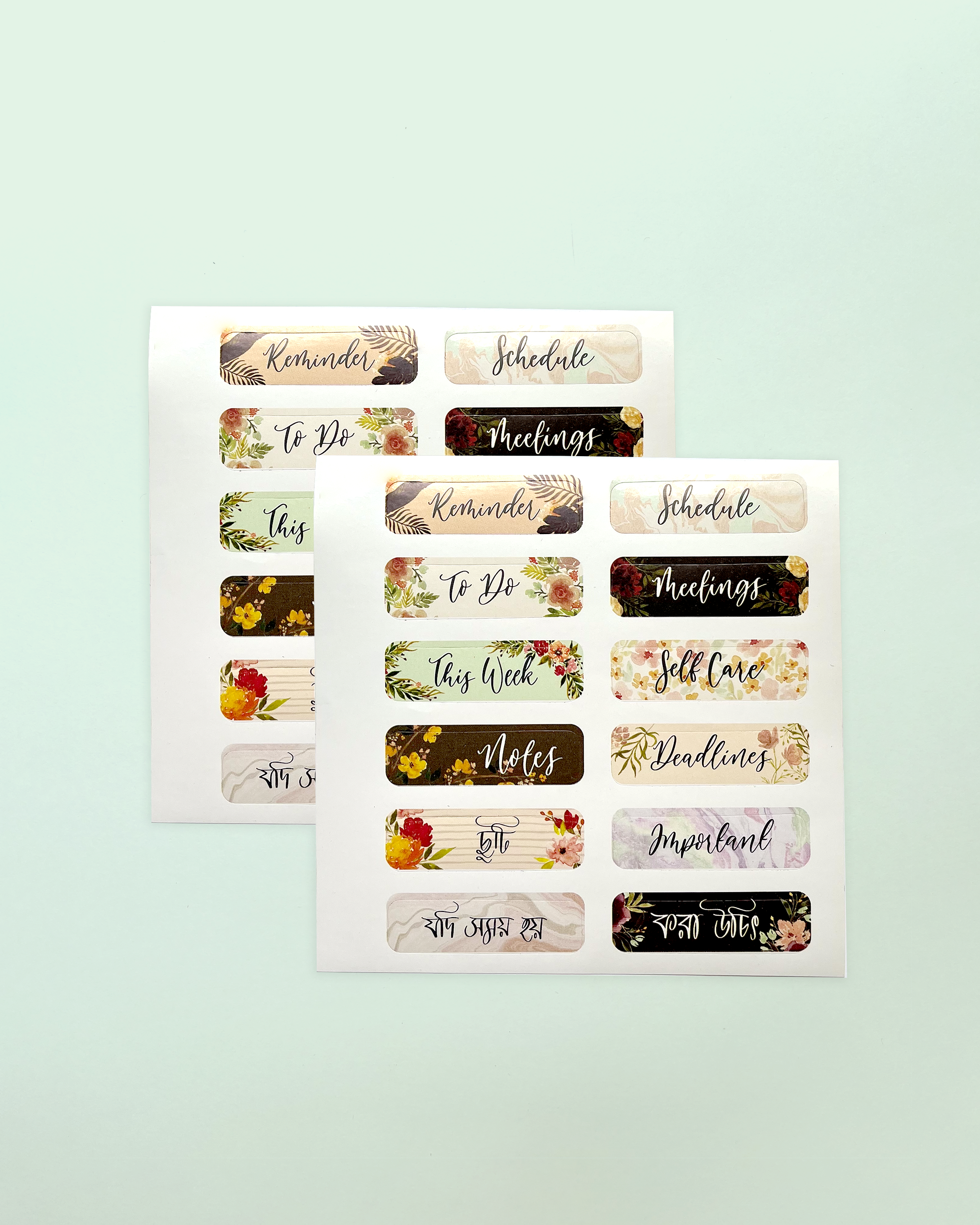 Label Planner Sticker