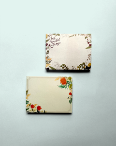 Floral Mini Notepad Set