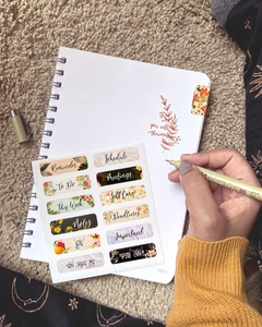 Label Planner Sticker