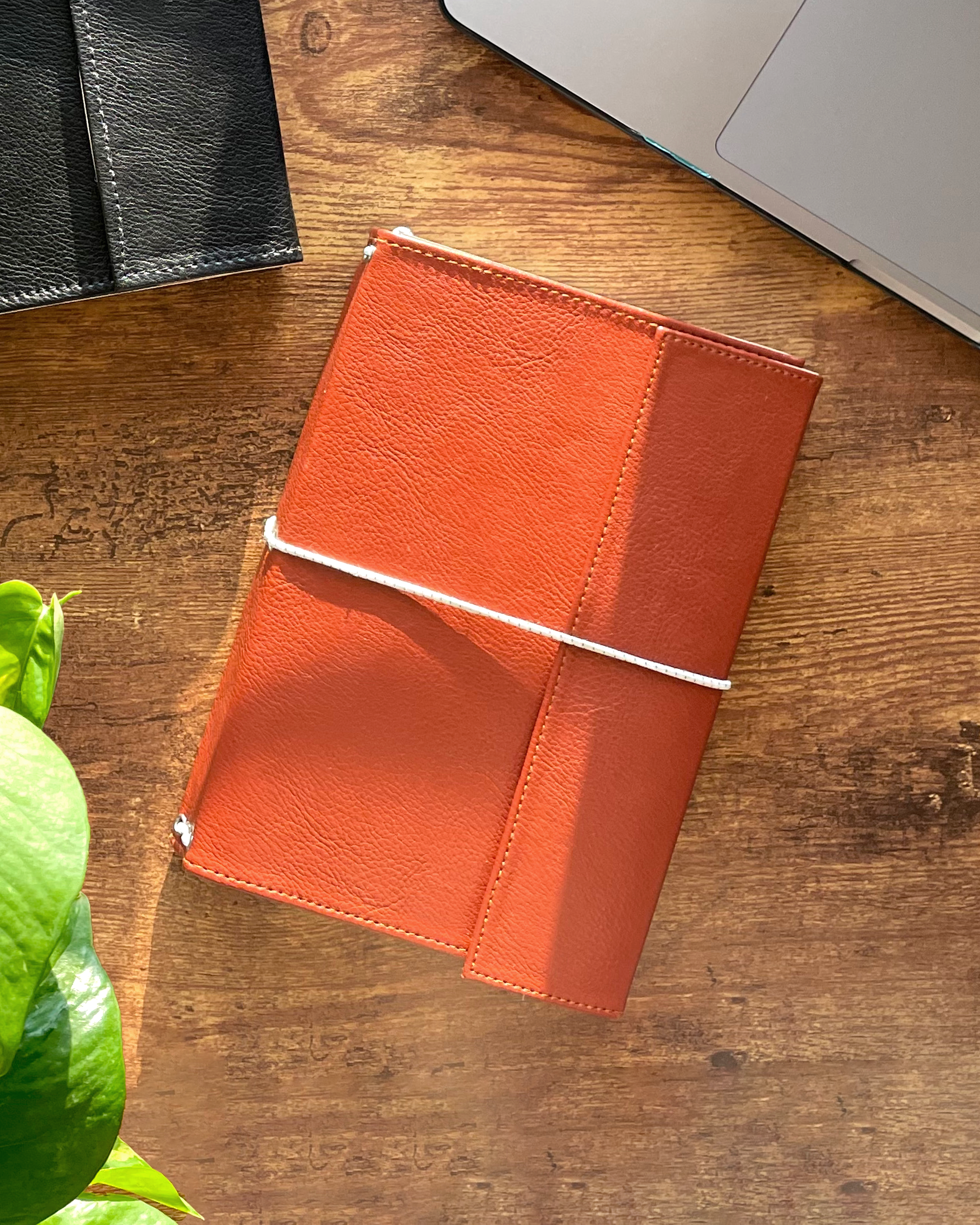 Terracotta - Faux Leather Folio