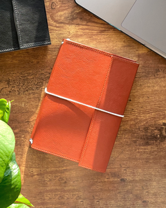 Terracotta - Faux Leather Folio